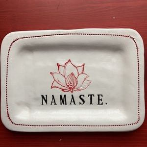 Honestly porcelain handcrafted dish